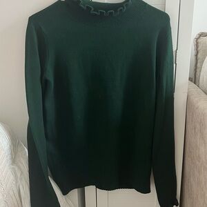 French Connection Forest Green Knit Sweater